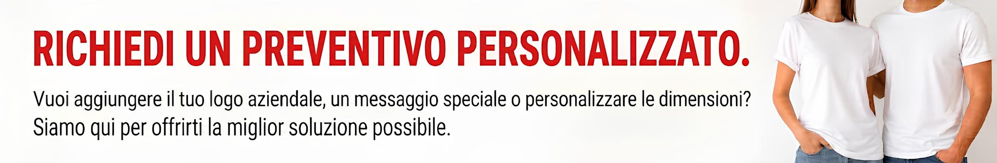 Banner per quantità o personalizzazione